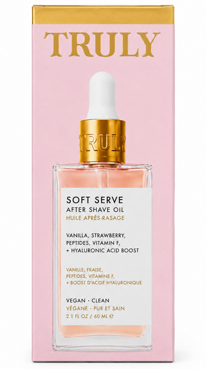 Serum, Aceite Aclarante, Suavizante, Olor y Sabor post-afeitado Truly ®