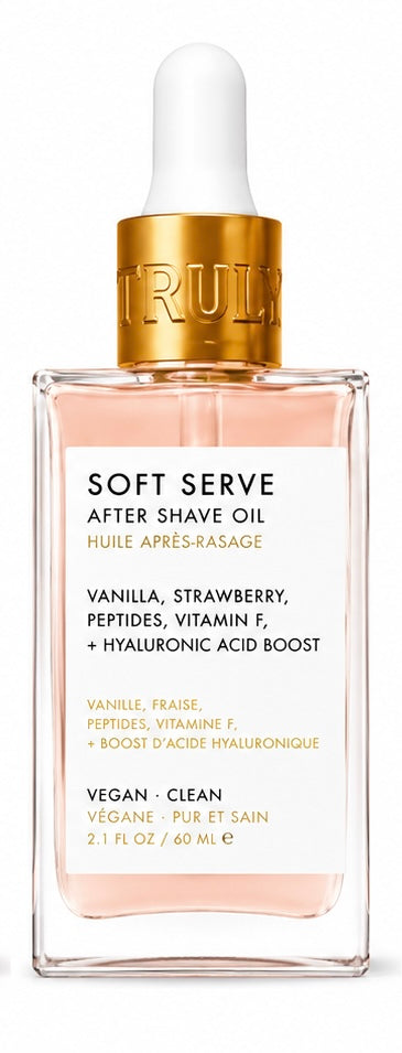 Serum, Aceite Aclarante, Suavizante, Olor y Sabor post-afeitado Truly ®